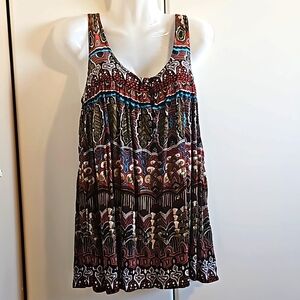Papa Sleeveless Linnen Boho Ladies Top